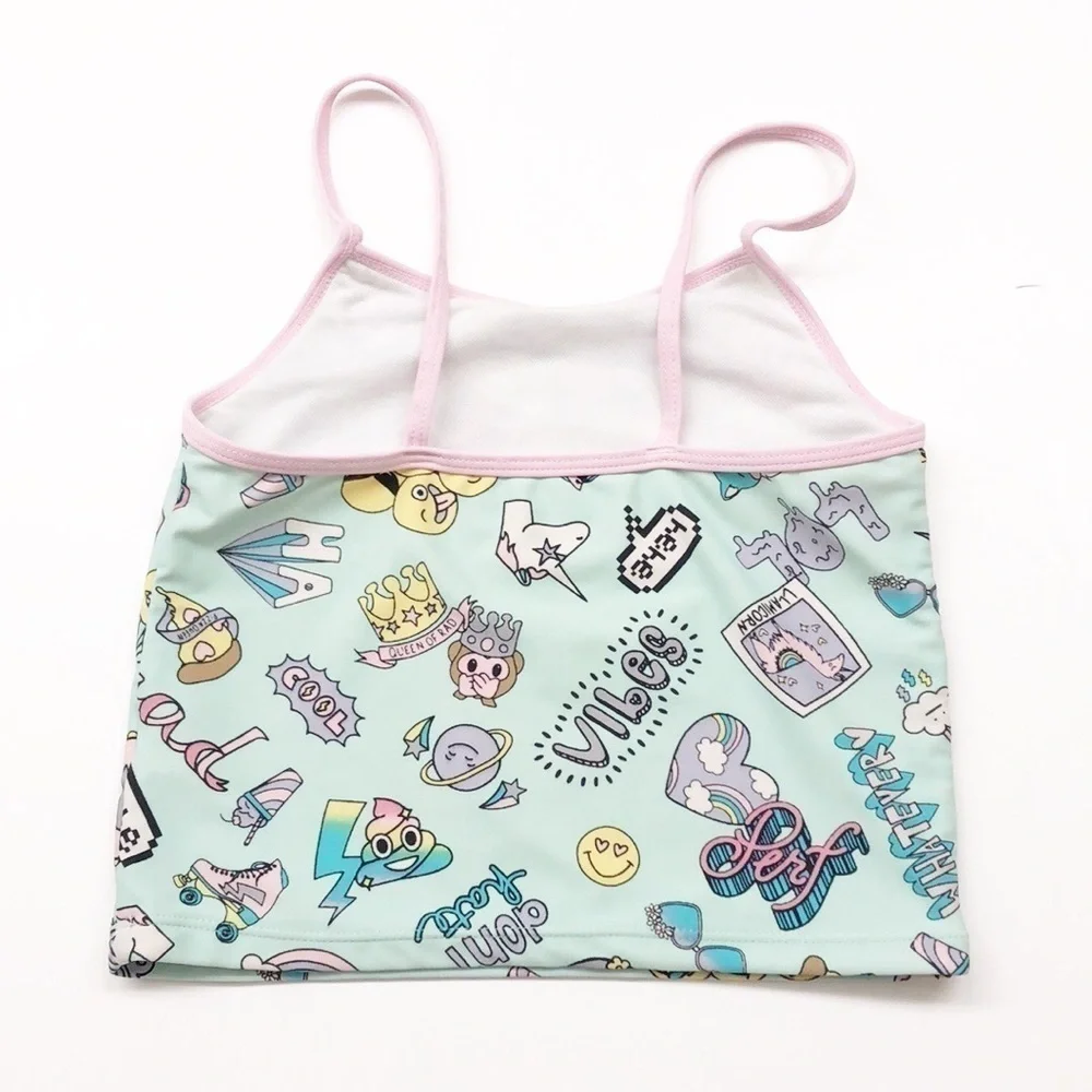 The Children's Place girls swim top